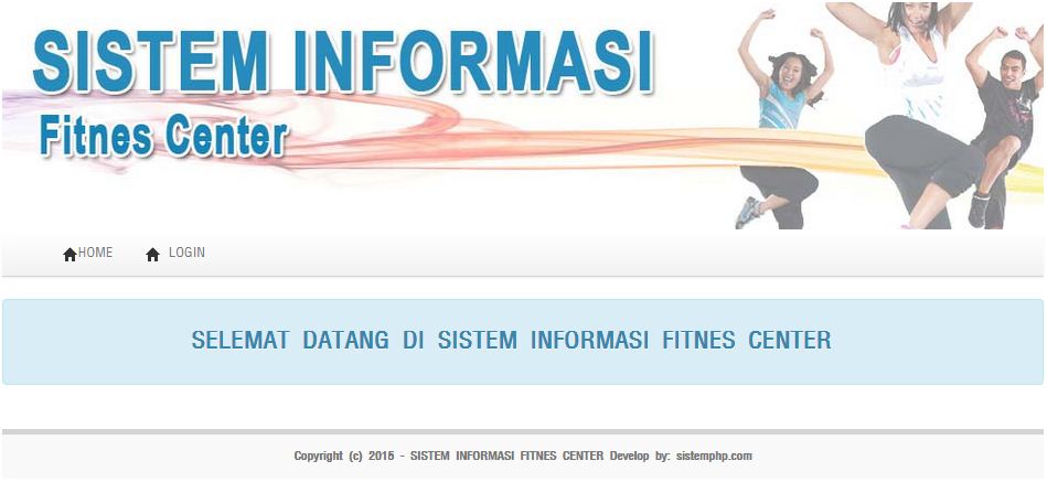 Sistem informasi fitnes center Sistem informasi fitnes center
